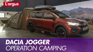 Un kit camping pour le Dacia Jogger en 2023