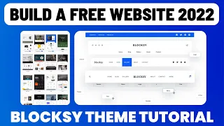 How to Create a Free Website using WordPress & Blocksy? Complete Blocksy Theme Tutorial 2024