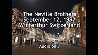 Neville Brothers   Winterthur Switzerland 1992-09-12