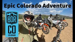 A day by day guide to riding the COBDR for 2023.  Ducati Desert X, KTM 890's and Tiger 900 Rally Pro