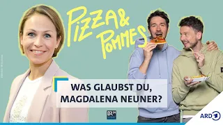 Was glaubst du, Magdalena Neuner? | Podcast Pizza & Pommes mit Felix Neureuther | BR24Sport