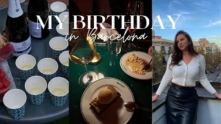 my birthday in Barcelona | мой день рождения в Барселоне, языковая школа, ресторан