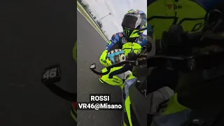 Valentino Rossi's The Doctor:  Trailbreaking at Misano