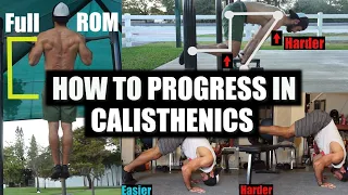 How to Progress in Calisthenics | Understand and Apply |