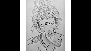Drawing Ganpati bappa. || it's arttrap. ||