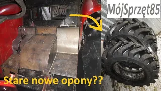 Zabudowa tylnego mostu gotowa, nowe stare opony przedniego napędu do Ursusa c360 4x4 turbo?