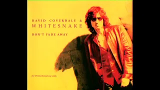 David Coverdale & Whitesnake - Don't Fade Away (radio edit)