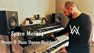 Space Melody - New Drum & Bass Dance Remix - Alan Walker 🇳🇴 Korg Kronos Synthesizer - Piotr Zylbert