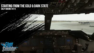 Starting the Salty Boeing 747-8 from the Cold & Dark State in MSFS - Salty Boeing 747-8 Tutorial 3