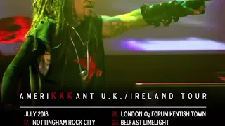 Ministry AmeriKKKant July 2018 UK Tour Trailer