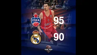 Real Madrid CSKA highlights - 2018-19 Euroleague semifinal May 17, 2019