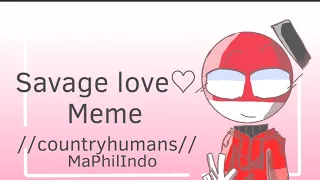 Savage love|Meme|Countryhumans MaPhilIndo (🇲🇾,🇵🇭,🇮🇩) Flipaclip