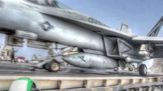 Flight Deck Operations – Aircraft Carrier USS Eisenhower