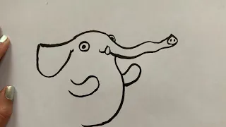 How to draw Noodlephant