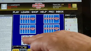 Ultimate X Video Poker lesson #1