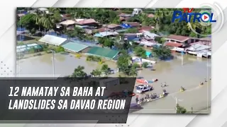 Patay dahil sa baha, landslide sa Davao region, umakyat na sa 11 | TV Patrol