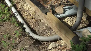 Run Electrical Wire And Ethernet To The Back Shed