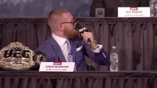 Conor McGregor : "Who Da FOOK is That Guy?" to Jeremy Stephens