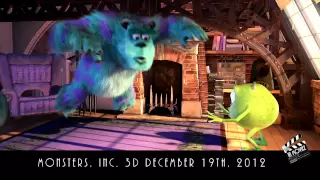 Monsters, Inc 3D - Official Trailer HD