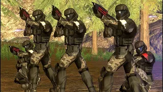 UNSC vs COVENANT - HALO 3 NPC Wars #16