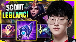 SCOUT WORLD CLASS WITH LEBLANC IN EUW SOLOQ! - EDG Scout Plays Leblanc MID vs Qiyana!
