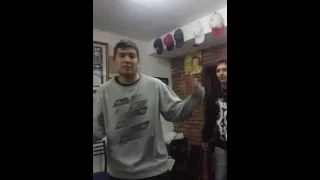 Diego Ledesma & Leito de la calle freestyle en el #BARBERSHOP