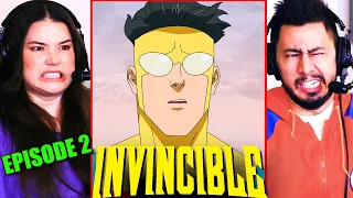 First Time Watching INVINCIBLE! | 1X2 "Here Goes Nothing" | Reaction!