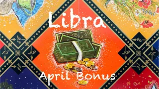 ♎️ Libra- 💵April bonus message is literally about a bonus! #tarot #libra #fortunetelling