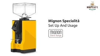 Demonstration & Usage of The New Eureka Mignon Specialita Grinder