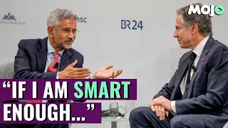 Jaishankar's Witty Reply To Question On India-Russia Ties Has Antony Blinken Smiling