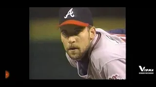 Watching Cleveland Indians vs Atlanta Braves 1995 World Series highlights.