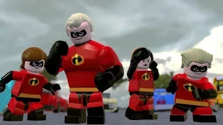 LEGO The Incredibles Part 1 - The Underminer (Incredibles 2)