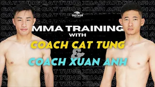 Tập luyện MMA cùng Cát Tùng & Xuân Anh | Vietnam Top Team