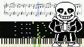 Undertale - MEGALOVANIA - Advanced Piano Tutorial