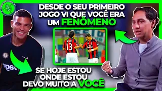 RESENHA DE MONSTROS - THIAGO SILVA E NESTA RELEMBRAM O MILAN