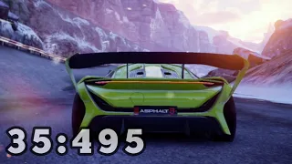 [ Touchdrive ] 35:495 Techrules AT96 | Elite Grand Prix | Round 2 ( Landslide ) Asphalt 9