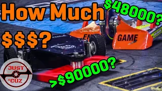 How Much Does a Battlebot Cost? Team Survey Analysis! (Battlebots 2020 Season 5)