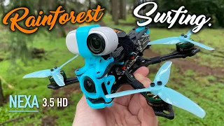 Rainforest Surfing with the Avant NEXA 3.5 HD Quad - REVIEW & FLIGHTS