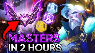 THIS is how you CLIMB to MASTERS in 2 HOURS with BUILT DIFFERENT