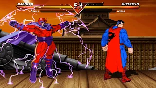 MAGNETO vs SUPERMAN - High level insane fight❗🔥