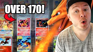 I Bought OVER 170 Charizard Pokemon Cards!