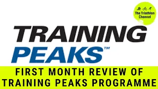 First Month Review Of Training Peaks Programme By Phil Mosley