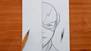 How to draw Flash | Flash step by step | easy drawing for beginners