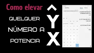 Como elevar qualquer número a potencia na calculadora do Windows