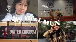 College vlog |⁎°†🕊️ my first MUN, concerts, ...