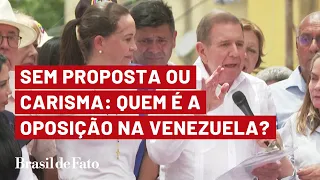 Desconhecido, sem proposta ou carisma: conheça o candidato fantoche da oposição na Venezuela