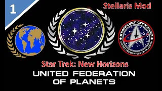 [Stellaris Mod] Star Trek: New Horizon l United Earth Federation l Part 1