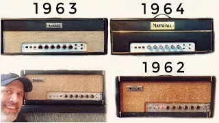 Three Pre Plexi 1962-1964 Marshall Amps that KILLS most PLEXIS!