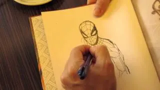 Humberto Ramos Speed Drawing Spider-Man