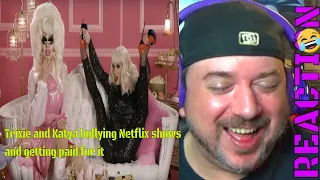 Trixie and Katya bullying Netflix shows and getting paid for it Reaction / #LanceBReacting